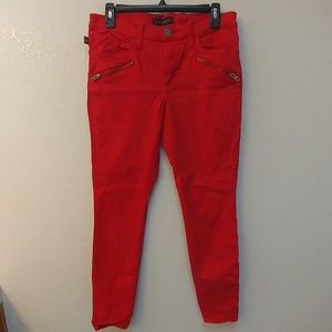 Rock and Republic red jeans